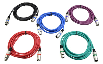 3M XLR to XLR Cables Male to Female% 